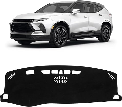 Miniatura 26 de KUST Cubierta negra para tablero de Toyota RAV4 2013-2018 para conducción con mano izquierda, antideslizante, cubierta de tablero de consola