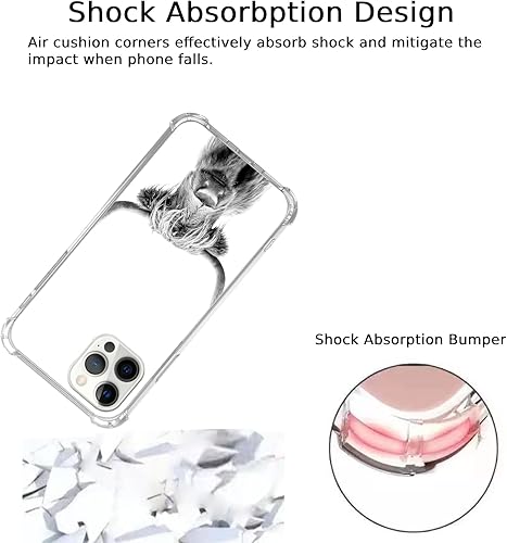 Miniatura 9 de Nsydnbly Funda de acuarela para plantas suculentas, compatible con iPhone 13 Pro, bonita funda colorida de jardín suculenta para iPhone 13 Pro,