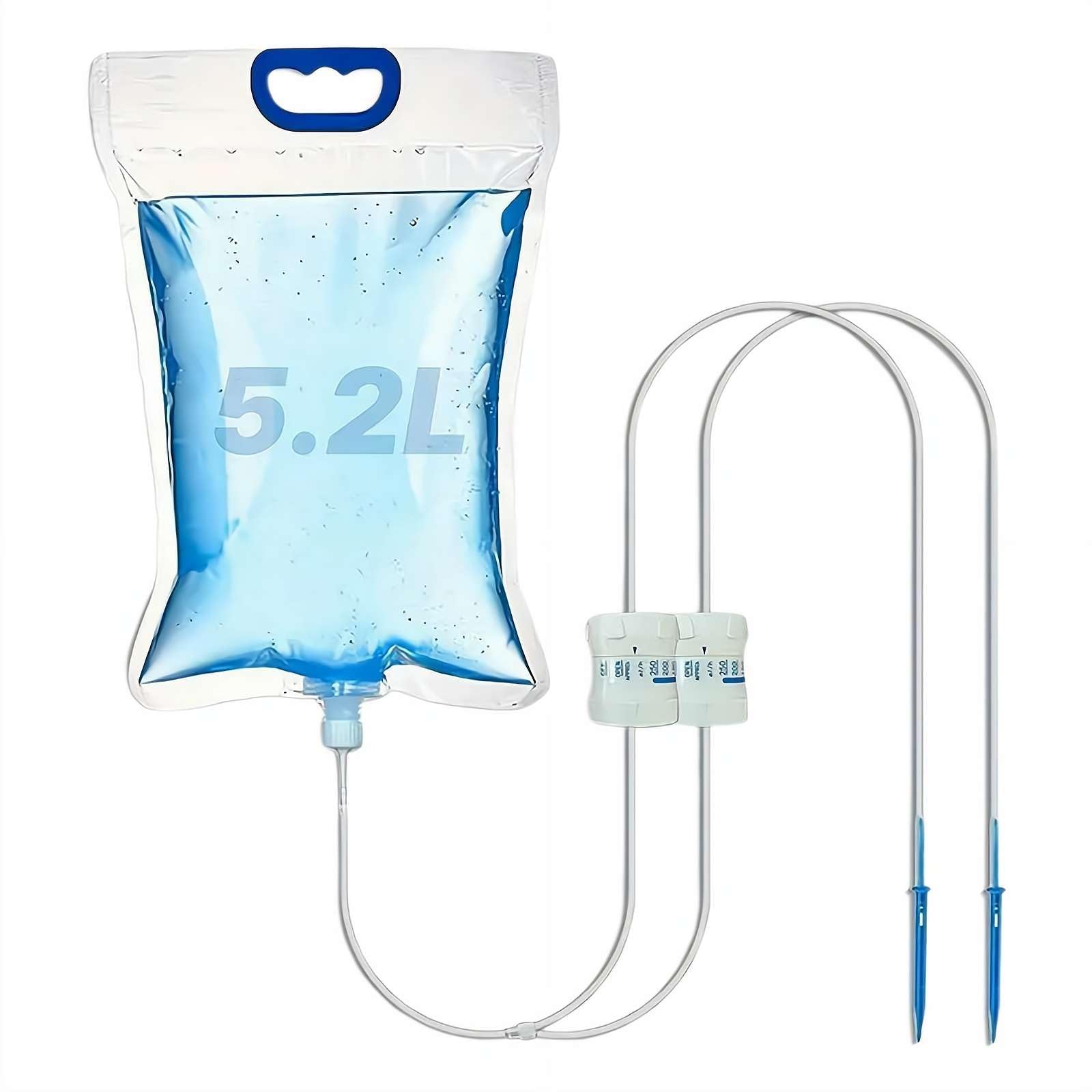 Plant Drip Irrigation Kit 5.2L Automatic Plant Watering System Adjustable Drip Irrigation Bags Home Sprinkler Device for Indoor and Outdoor Potted Plants Garden (2)