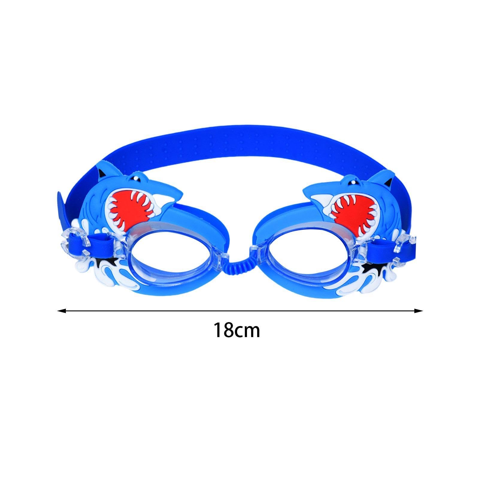 F Fityle 3X Lunettes de Natation pour Enfants, Accessoires Aquatiques pour Activités Estivales