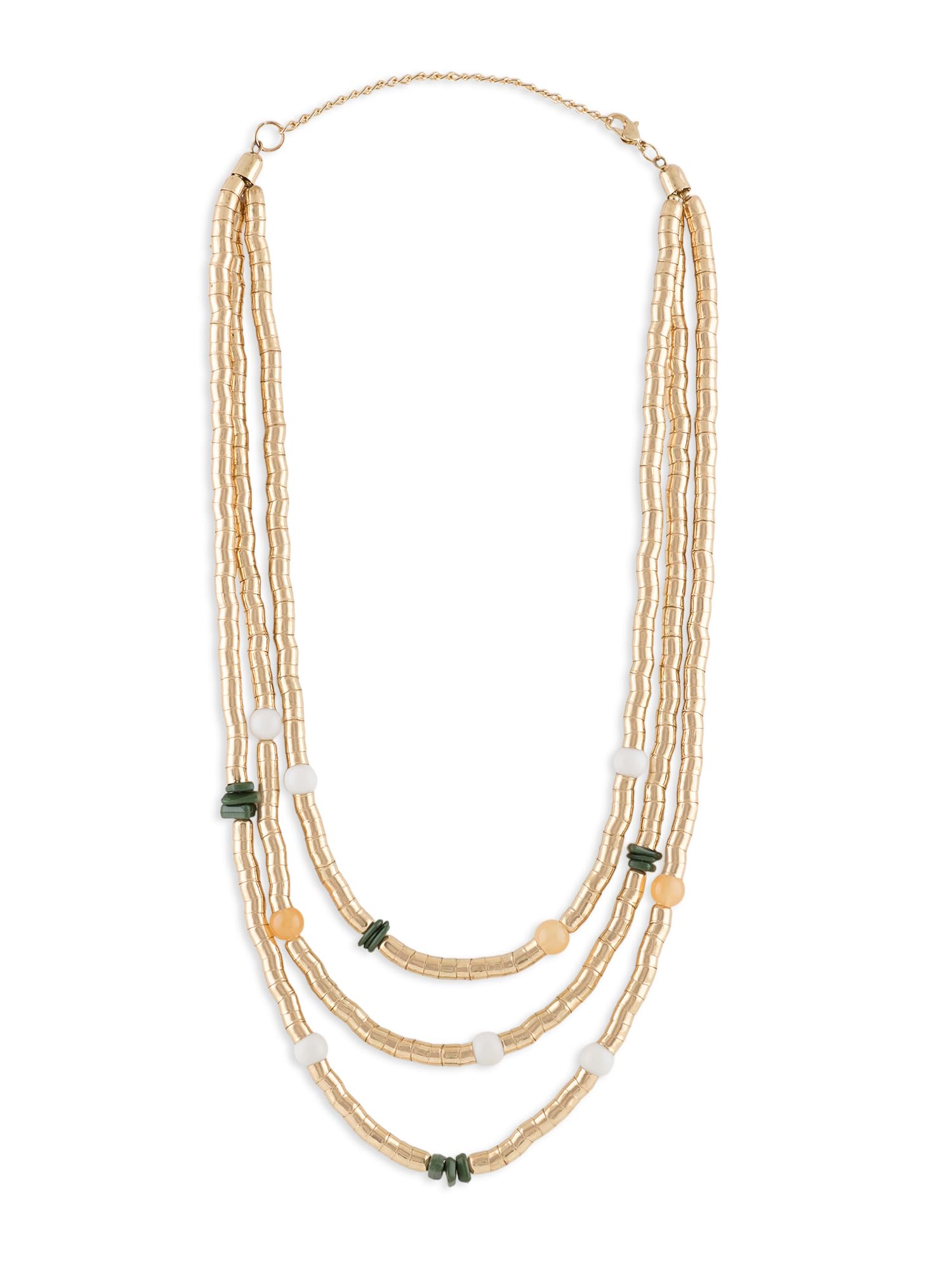 Buy ZAVERI PEARLS Multicolor Beaded Contemporary Statement