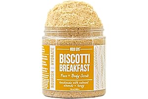 Mojo Spa Biscotti Breakfast Face and Body Scrub: Sweeten Skin with Sugar and Honey