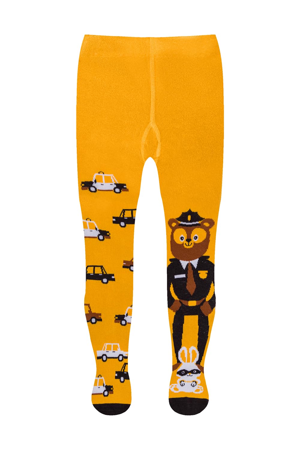 Dedoles Strumpfhose Kinder Mädchen & Jungen Baumwolle lustige Designs Dinosaurier Auto Flamingo Koala Waschbär Vögel Geschenk