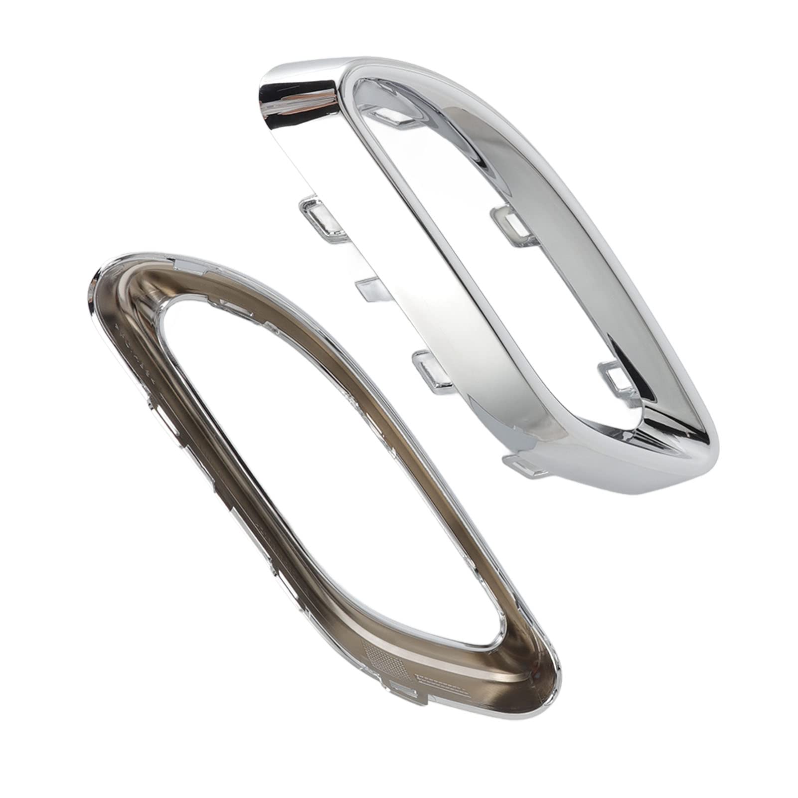 Generic Finiture Cromate Lucide per la Copertura della Punta dello Scarico, di Lunga Durata, per Sostituzione Mercedes‑ Classe C W205, 2058852321, per Classe GLC