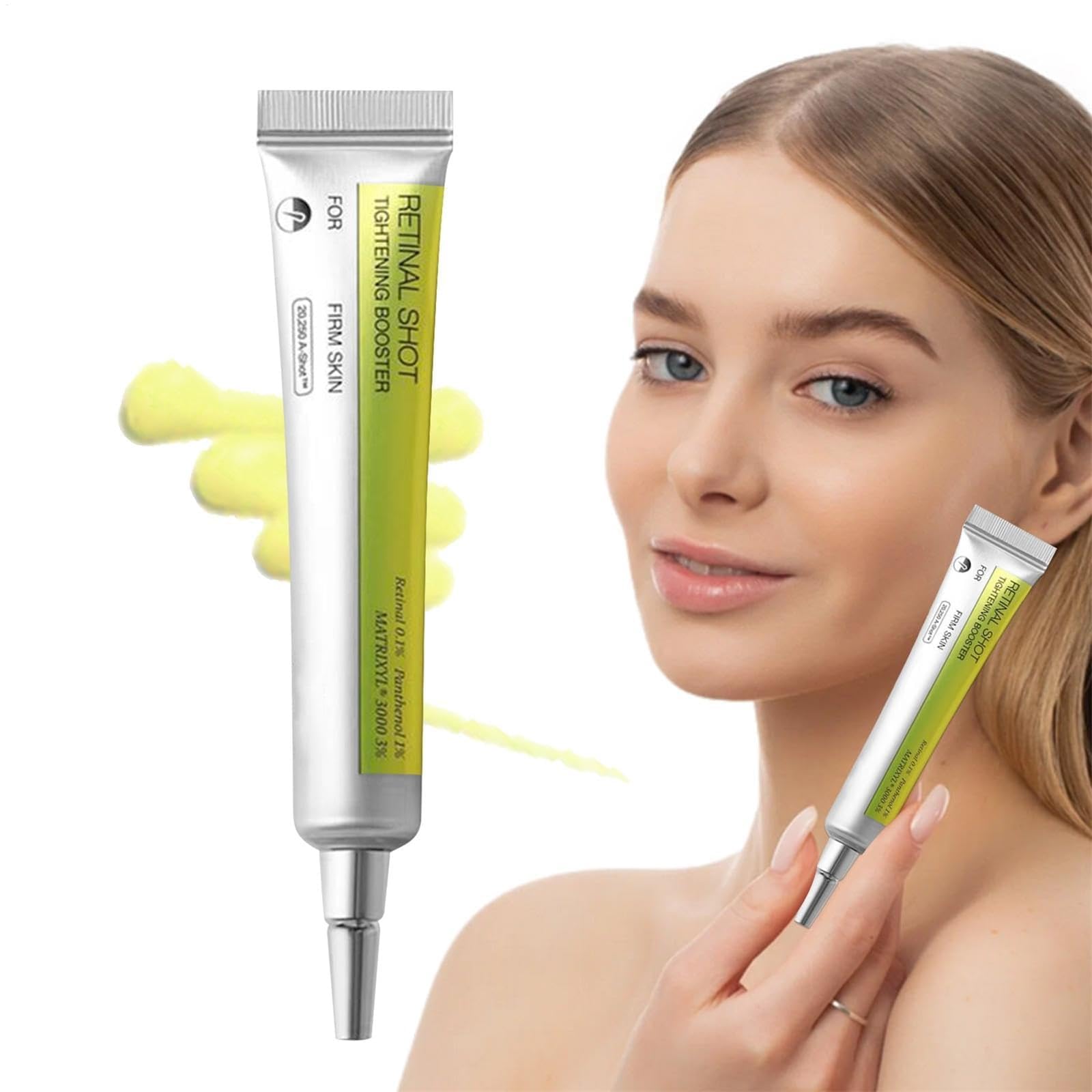 LBOYLOVENew The Vita A Retinal Shot Tightening Booster, Retinal Shot Tightening Booster, Retinol Serum for Face, Anti-Wrinkles & Fine Lines for All Skin Types, 15ml