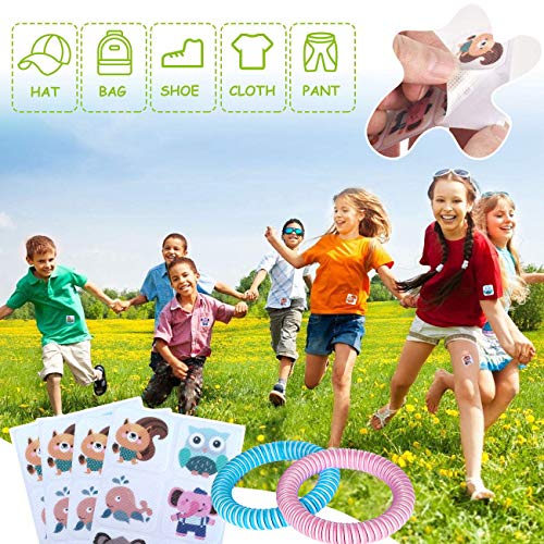 Image of BuggyBands 120 Pack Mosquito Patches Stickers for Kids & Adult, Resealable Stickers with 2 Pack Mosquito Bracelet, Mosquito Stickers for Indoor Outdoor Camping & Travel Summer Camp Essentials