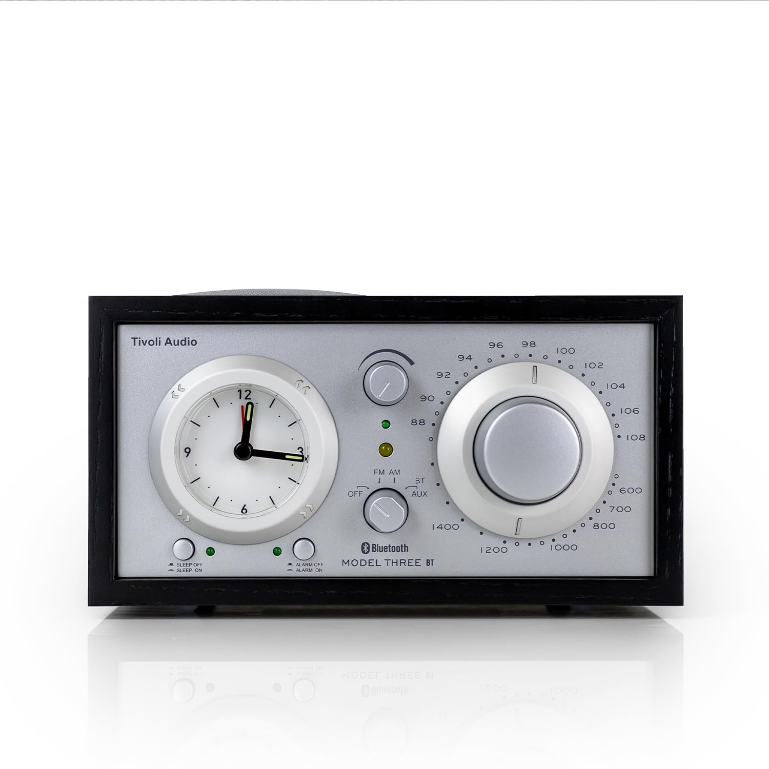 Tivoli　Audio Model Three BT シルバーホワイト Amazon.com: Tivoli Audio Model Three Bluetooth Clock Radio