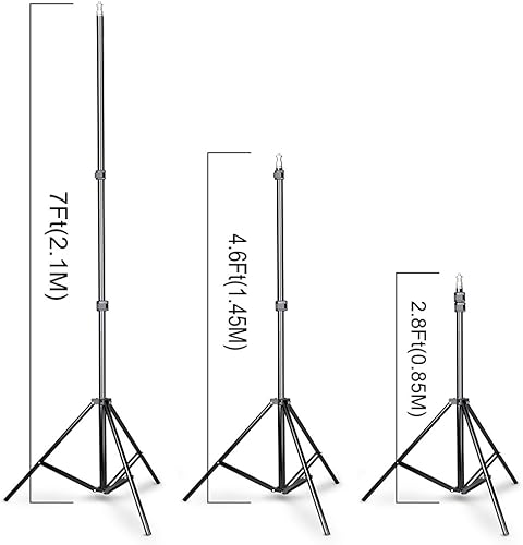 Miniatura 3 de Slow Dolphin sistema de soporte de telón de fondo con bolsa de transporte para foto y video, 10 pies fondo ajustable