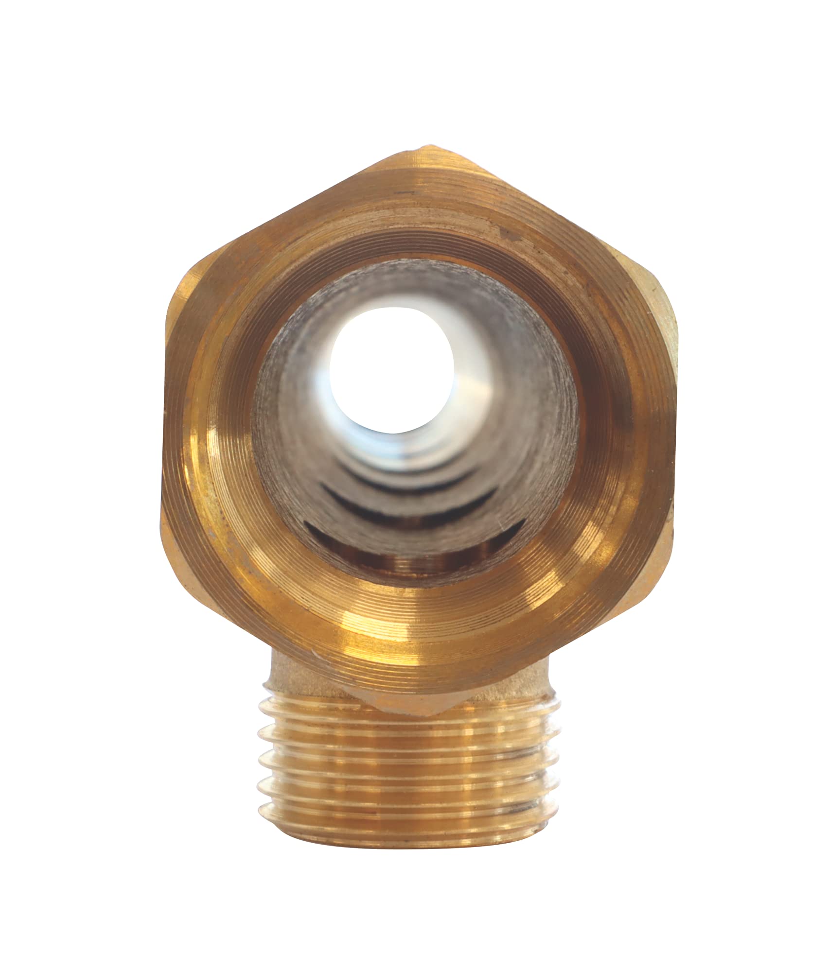Riduzione Anello 6 Punti In Ottone Cromato SOMATHERM | Maschio 15/21 - Femmina 12/17 | 2 Pezzi