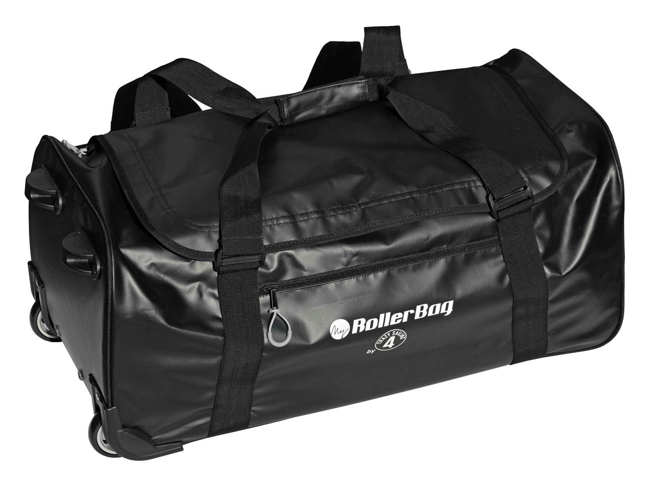 crazy4sailing Rolltasche PVC schwarz Segeltasche, Größe:75 Liter