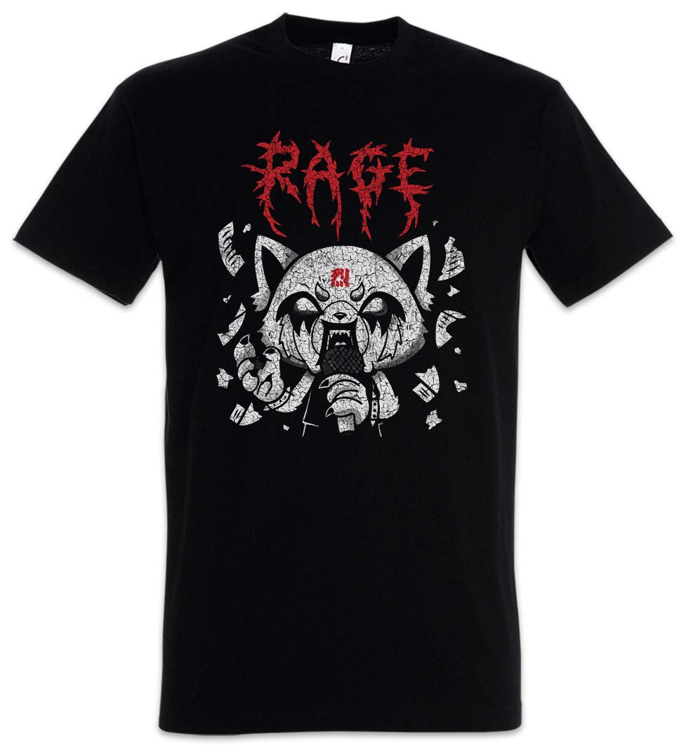 Urban Backwoods A Rage Men T-Shirt Black Size S