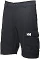 Helly Hansen - メンズJotunクイックドライ11インチカーゴショーツ、エボニー、34