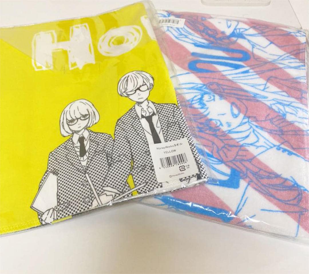 HoneyWorks バスタオル Amazon.co.jp: HoneyWorks タオル ろこる ハニーワークス