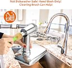 Gdrtwwh Food Grinder Attachment Compatible with All KitchenAid Stand Mixers and Cuisinart SM-50BC/SM-50R/SM-50TQ/SM-50BL/SM-50BK
