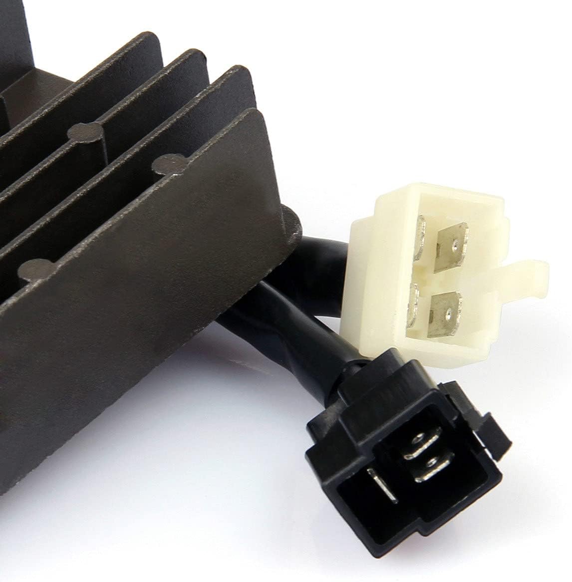 Voltage Regulator Rectifier Fit for Suzuki TL1000R 1998-2003 TL1000S 1997-2001 Motorcycle Regulator Rectifier, Black
