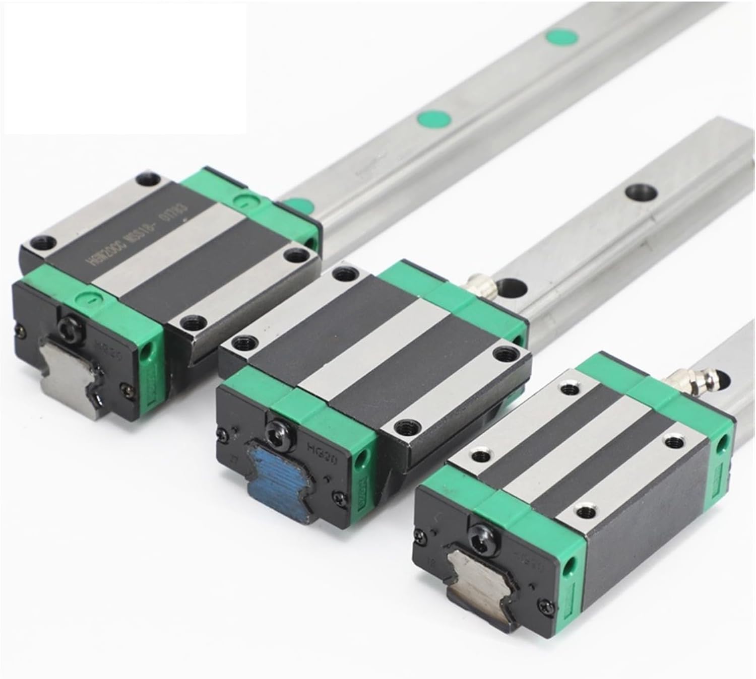 リニアガイドキット 2 個 HGR15 HGR20 HGR25 HGR30 ガイドレールスクエア 4 個 HGH/HGW キャリッジ