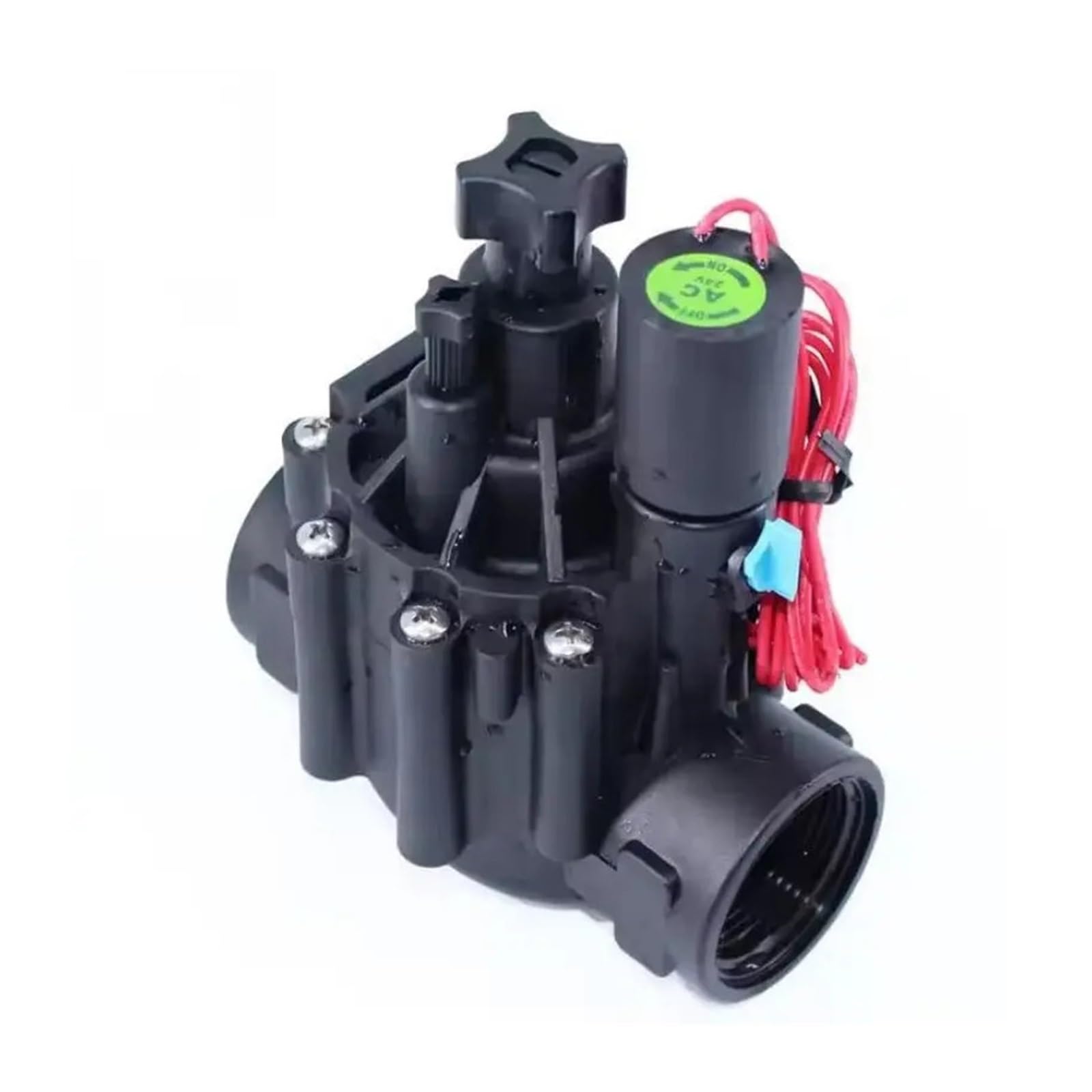 NYRXRYTCA 1-1/2'' Irrigation Solenoid Valve 220V 12V 24V DC Latching Solenoid Valve with Flow Regulation for Agricultural Irrigation(Onecolor)