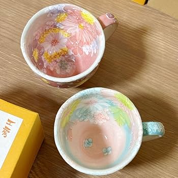 新品未使用　ゆずりは工房　ゆずりは　手書き　マグカップペア 新品未使用 ゆずりは工房 ゆずりは 手書き マグカップペア