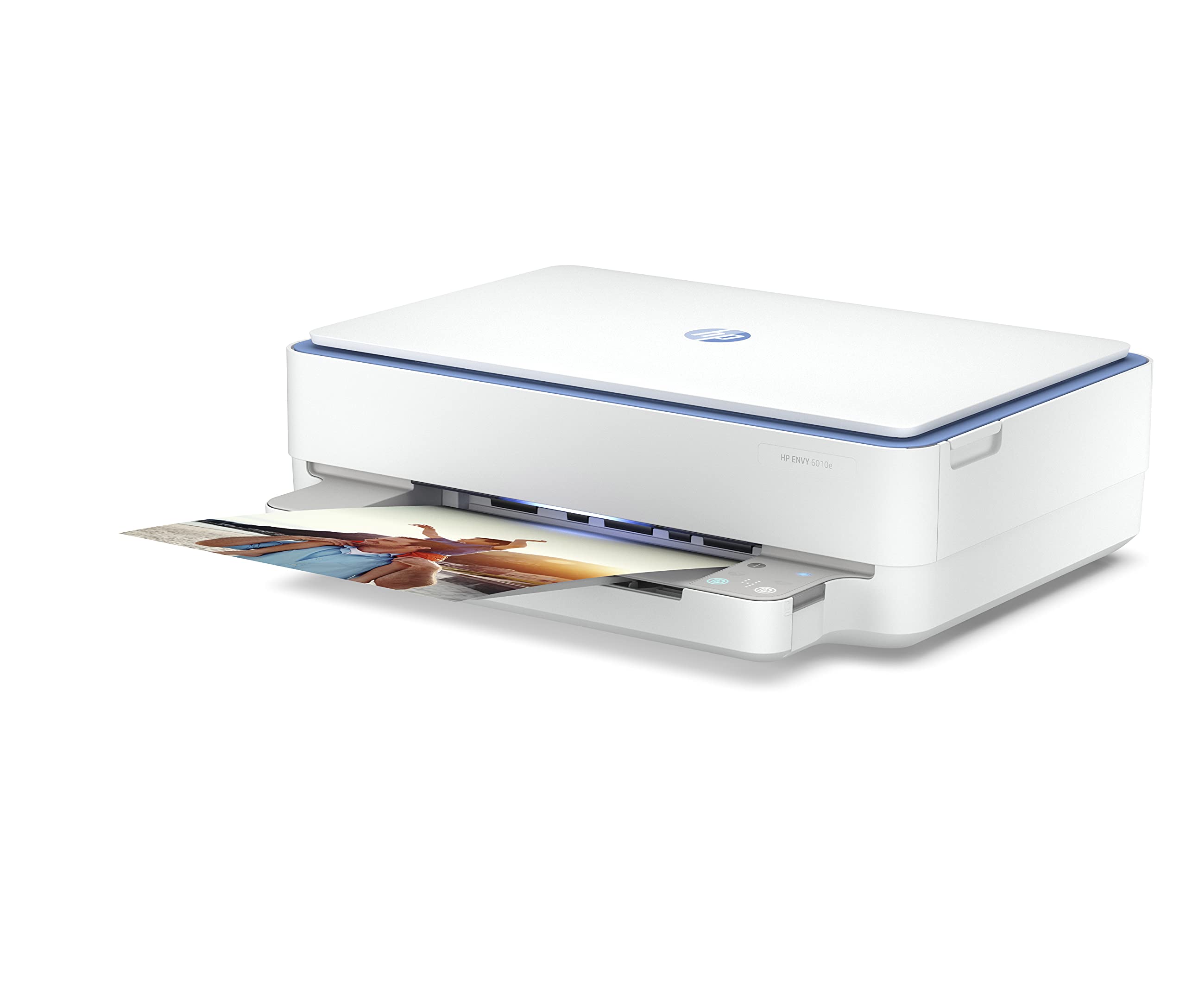 HP Envy 6010e Multifunktionsdrucker, 3 Monate gratis drucken Instant Ink inklusive, Drucker, Scanner, Kopierer, WLAN, Airprint, Blau