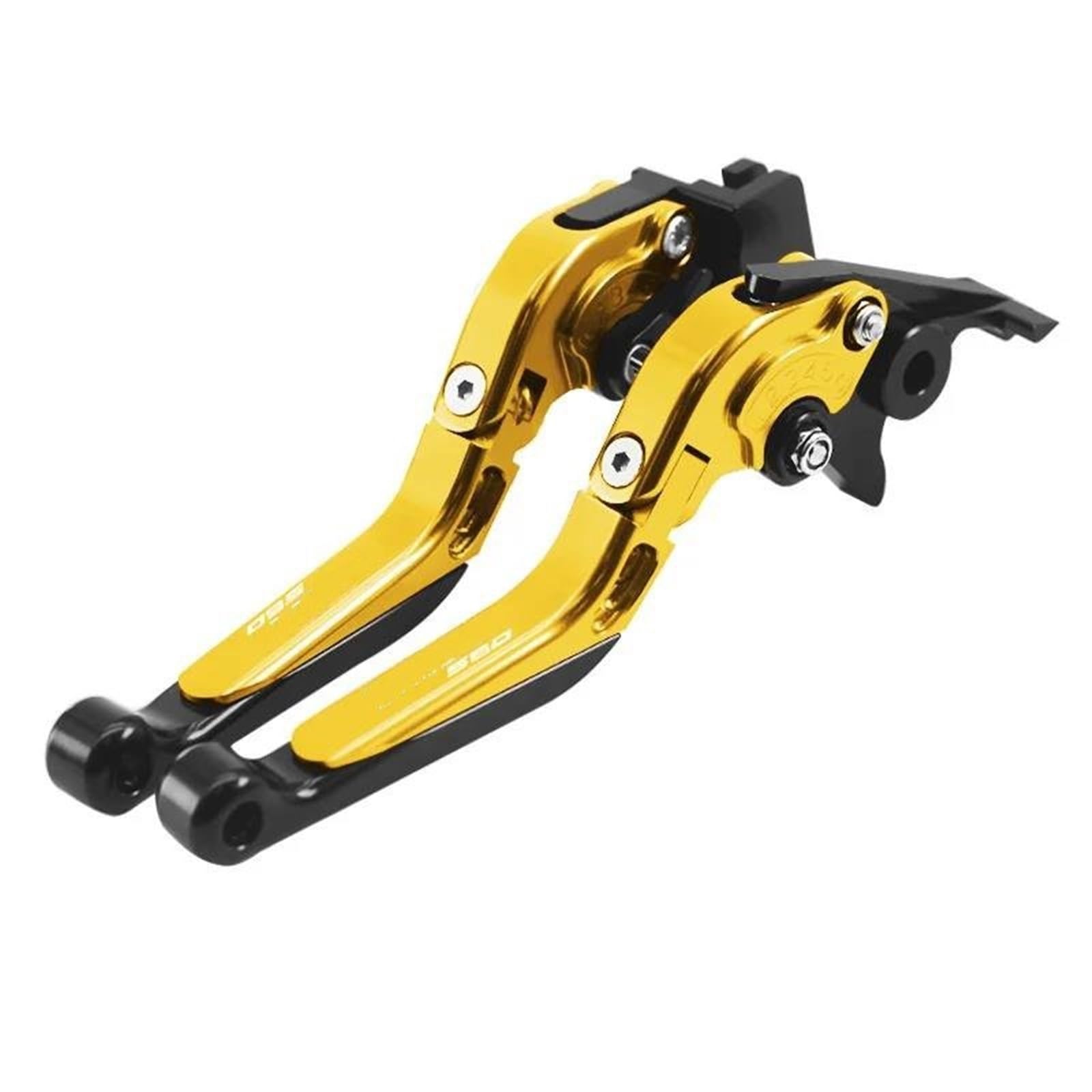 YADLIUASA for TMAX530 SX DX 2012-2018 for TMAX560 for TechMax TMAX 2019-2025 Motorbike Adjustable Folding Extendable Brake Clutch Lever Brake Clutch Lever(Gold 560)