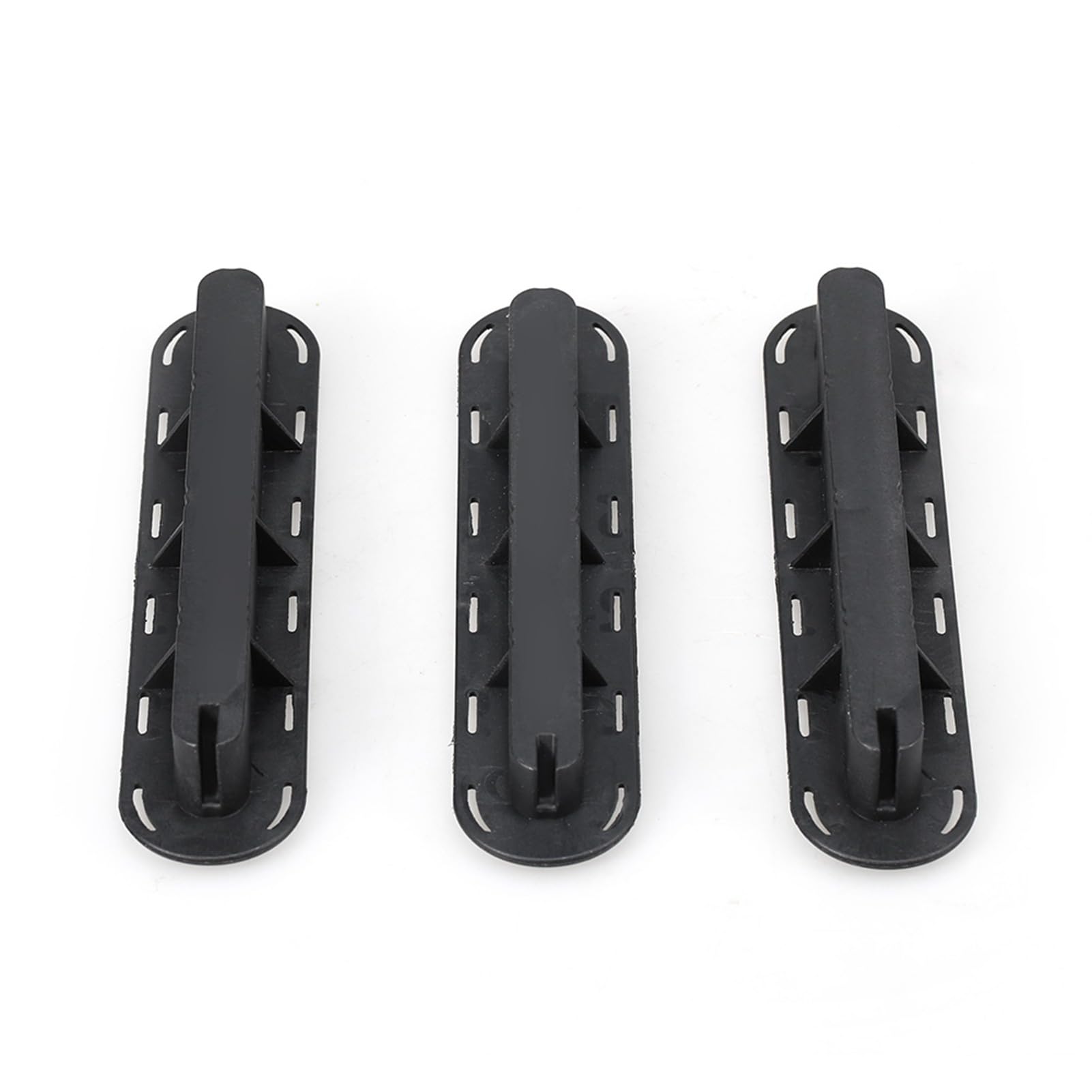 Saluaqui Surfboard Fins, Surfboard Rudder Buckle Set Water Ski Board Fish Fin Clip Paddle Board Fins Replacement Futures Fins Surfboard Tail Clip (Black)