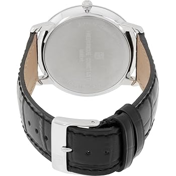 FREDERIQUE CONSTANT デイト表示 ホワイトダイヤル Amazon.co.jp: Frederique Constant スリムライン クォーツ