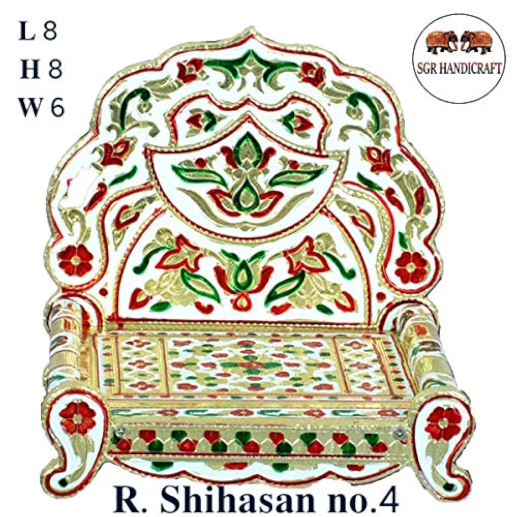 Antique Design Shihasan/Asan with Premium Look