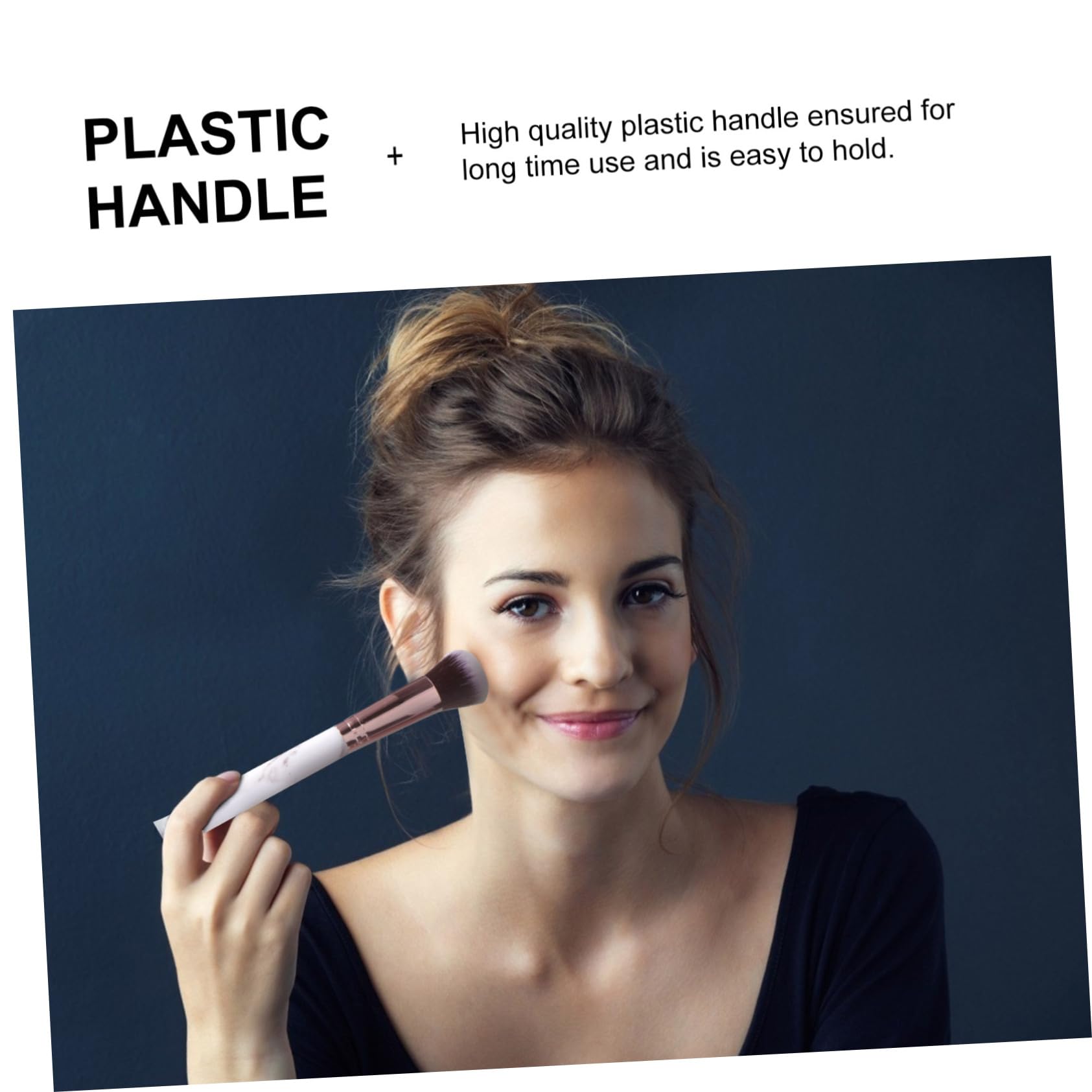 minkissy 45piezas Pinceles De Maquillaje De Mármol Set Profesional De Brochas Mango De Plástico Herramientas Cosméticas Suaves Para Uso Diario y Profesional