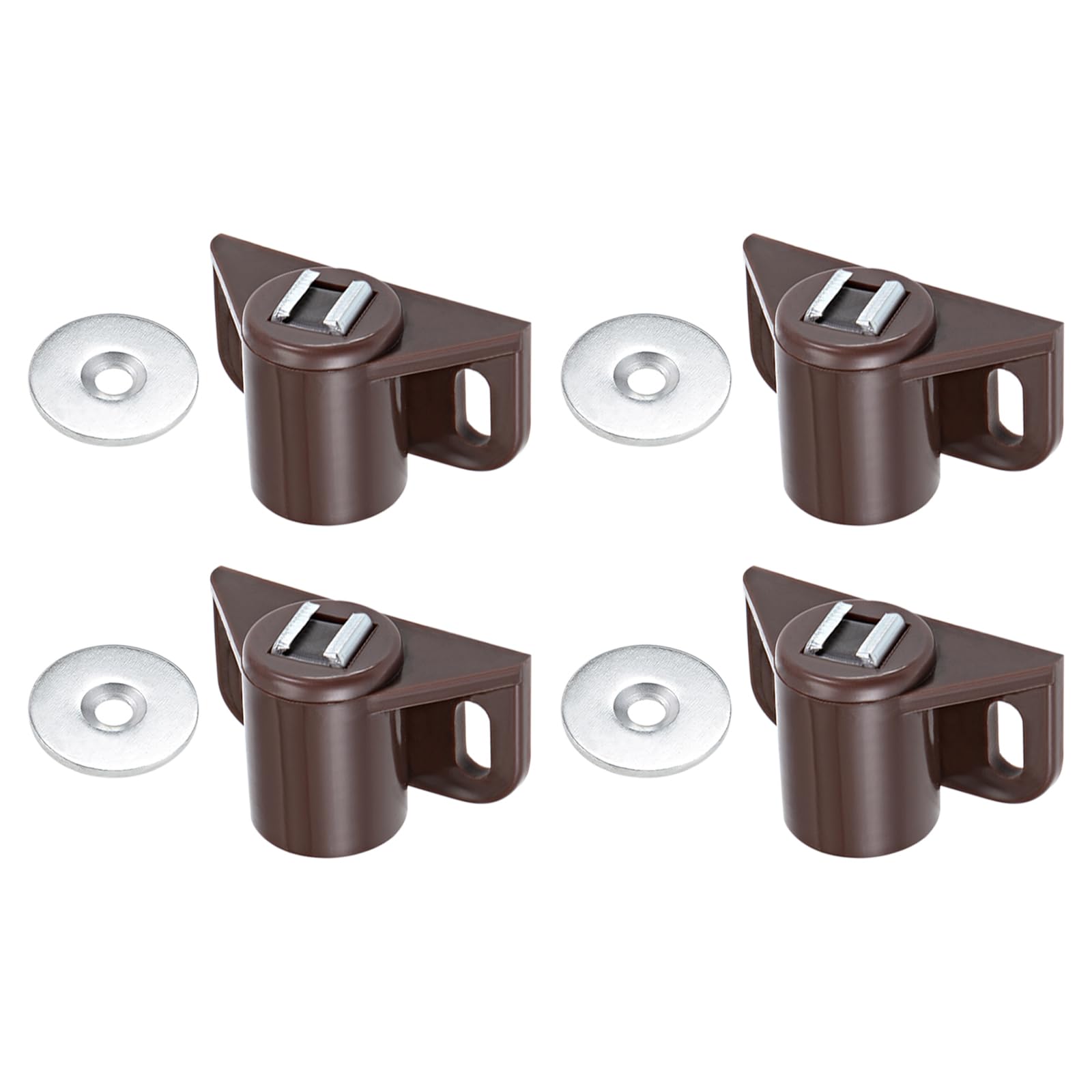 DTGN 35x22mm(LxW) Magnetic Touch Latch, 4 Pack, Good for Kitchen Cupboard Drawer Furniture