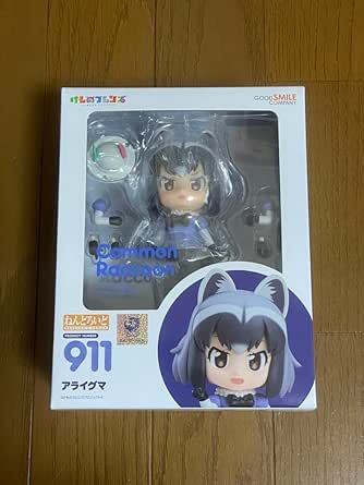 Amazon.co.jp: Kemono Friends Raccoon Arai-san Figure : Toys & Games