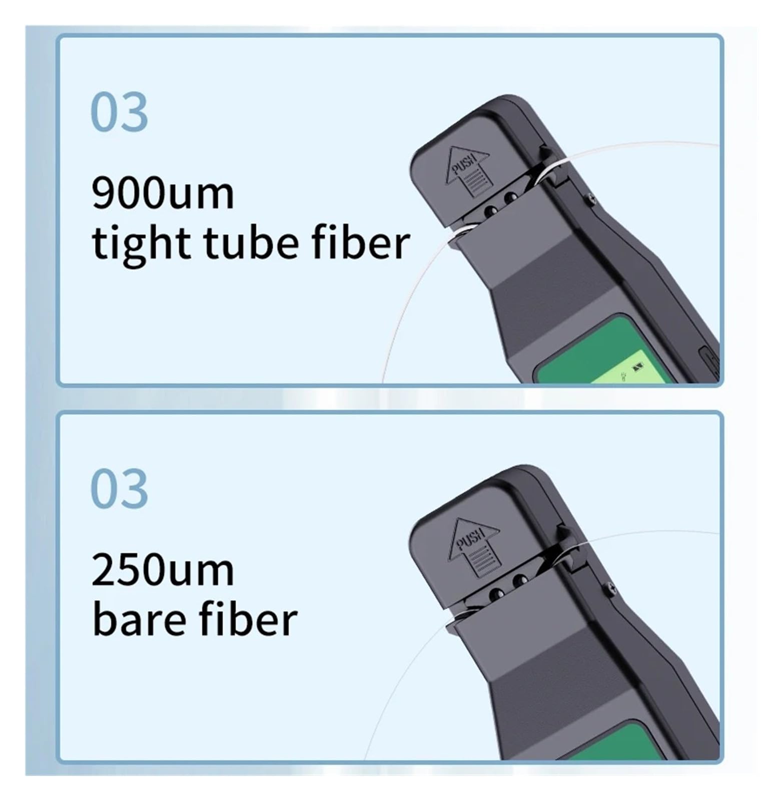 Longitud de onda 800-1700nm KFI-45 del identificador de tráfico de fibra óptica con VFL de 10MW, medidor de potencia y luz LED Error bajo | KFI-45-C