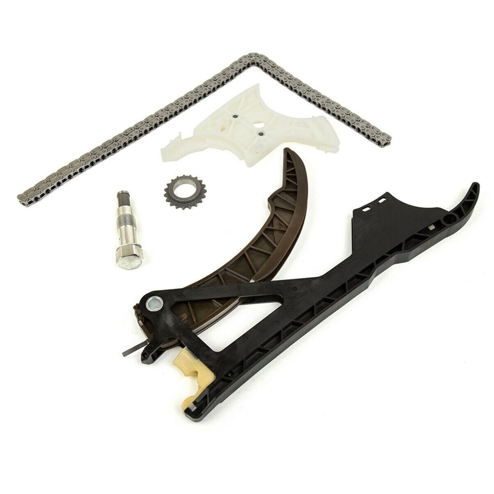 Kits de distribución para coche Kit de cadena distribución, ajustador árbol levas admisión y escape, engranaje N51 N52 N54 N55 apto para BMW S55 535i X6 M4 X3 X4