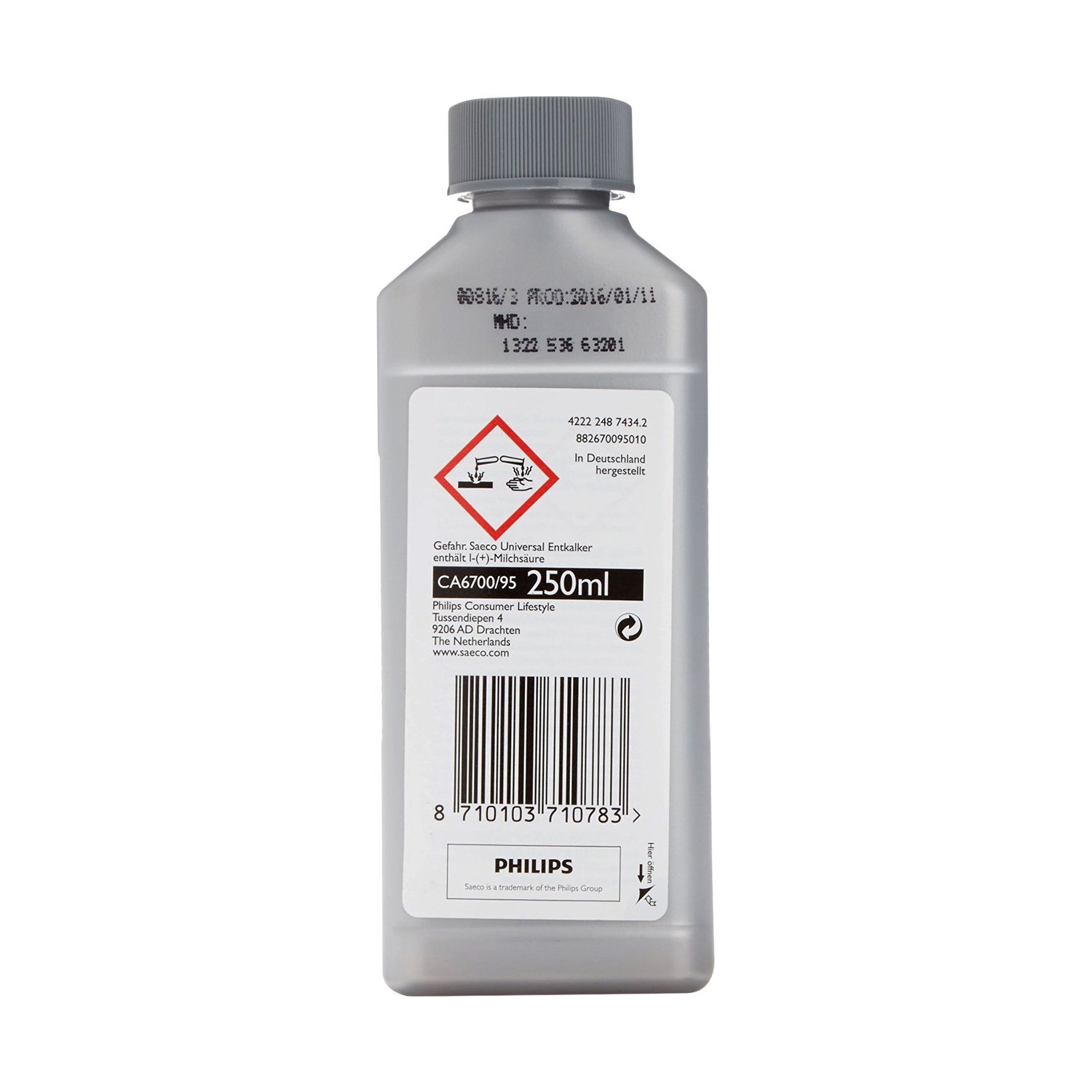 9 x PHILIPS SAECO CA6700 odkamieniacz 250 ml