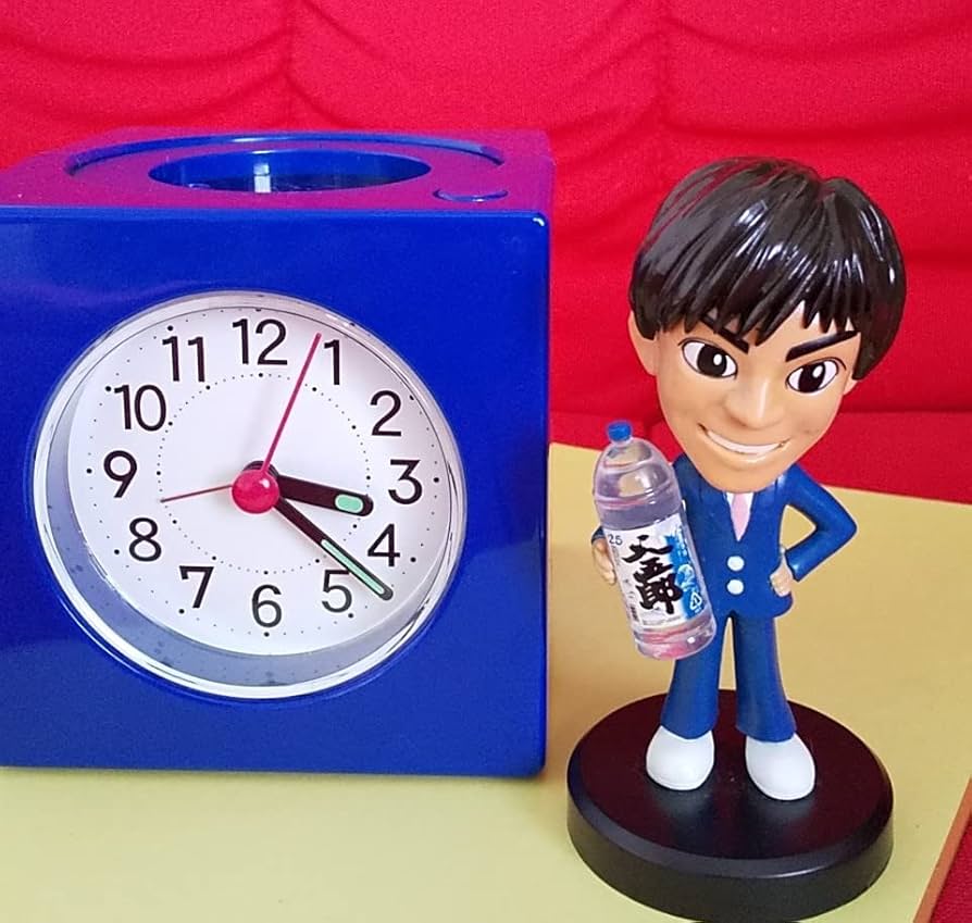 氷川きよしボイス付き時計 氷川きよし ボイスメッセージ付き置き時計 - メルカリ