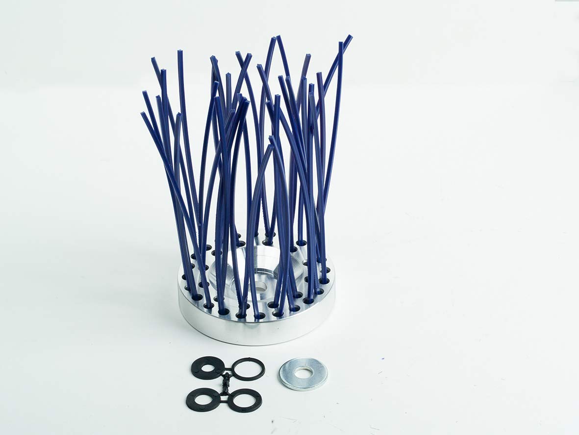 Ratioparts Wildkrautbürste 25,4 mm Ø-boring 18 draden für Motorsense - Freischneider OCTO Pro , Blau