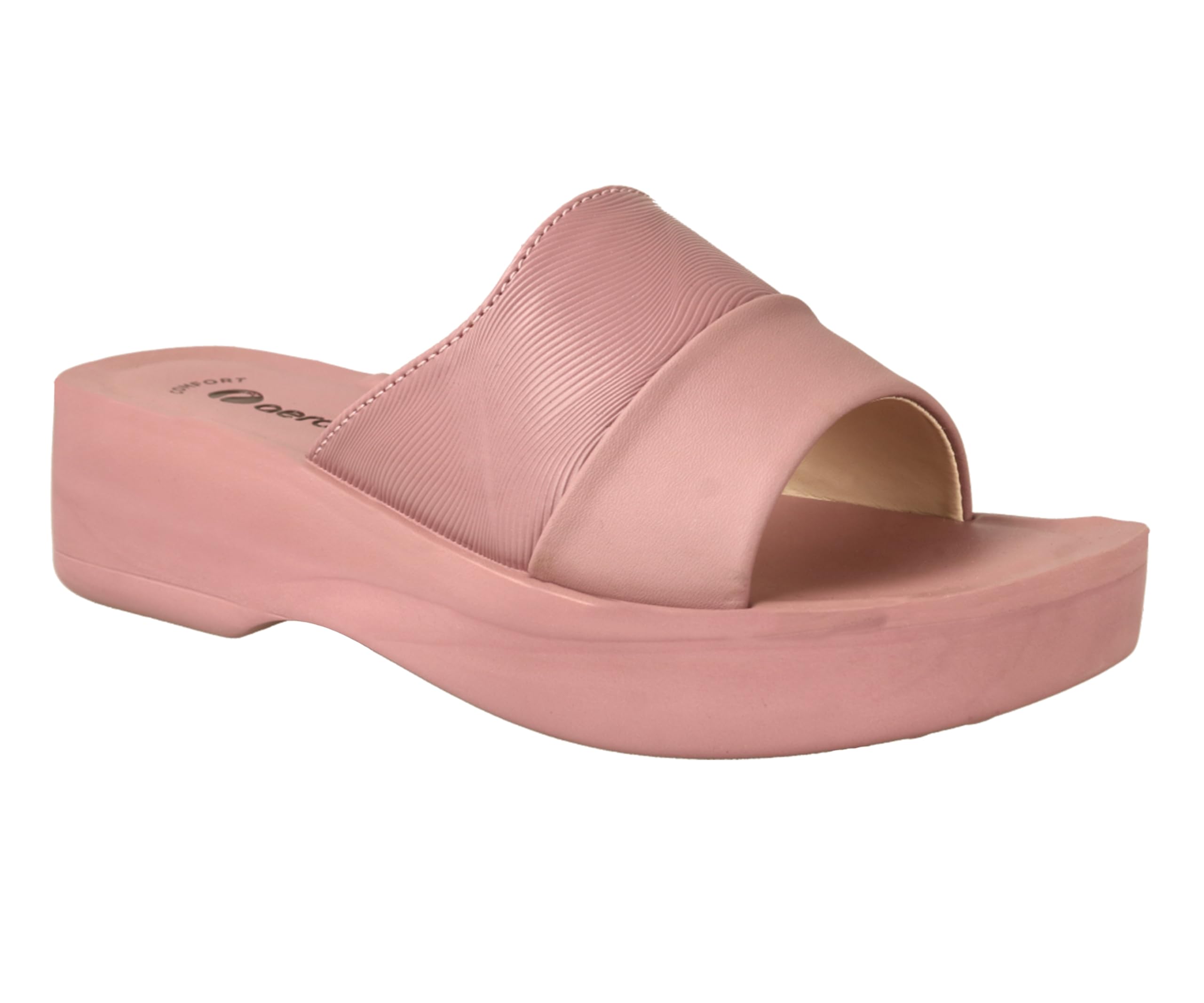 Comfortable Platform Heels for Women | Anti-Skid & Durable Wedge Mid Heel Slipper for Girls | Ideal for Party, Ethnic and Daily use-image-19