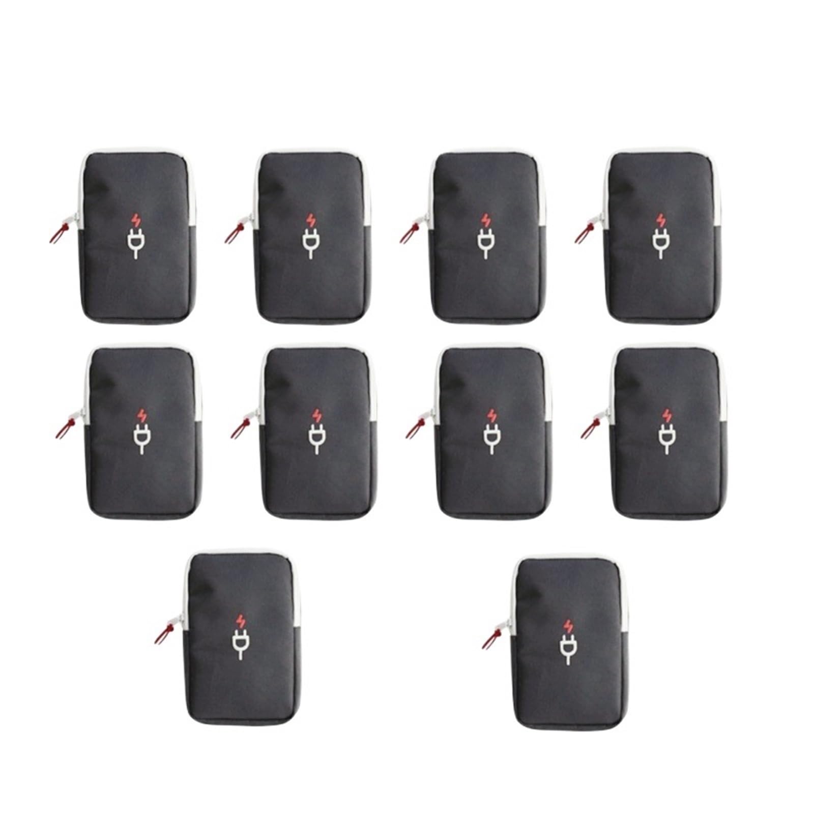 Borsa Per Cavi Custodia for il trasporto di accessori elettronici digitali portatili for gadget da viaggio, custodia for power bank USB per Accessori Tecnologici(40727-2-10pcs)