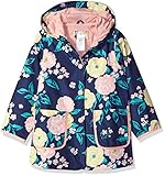 Carter's Girls' Floral Enhanced Radiance Rain Slicker