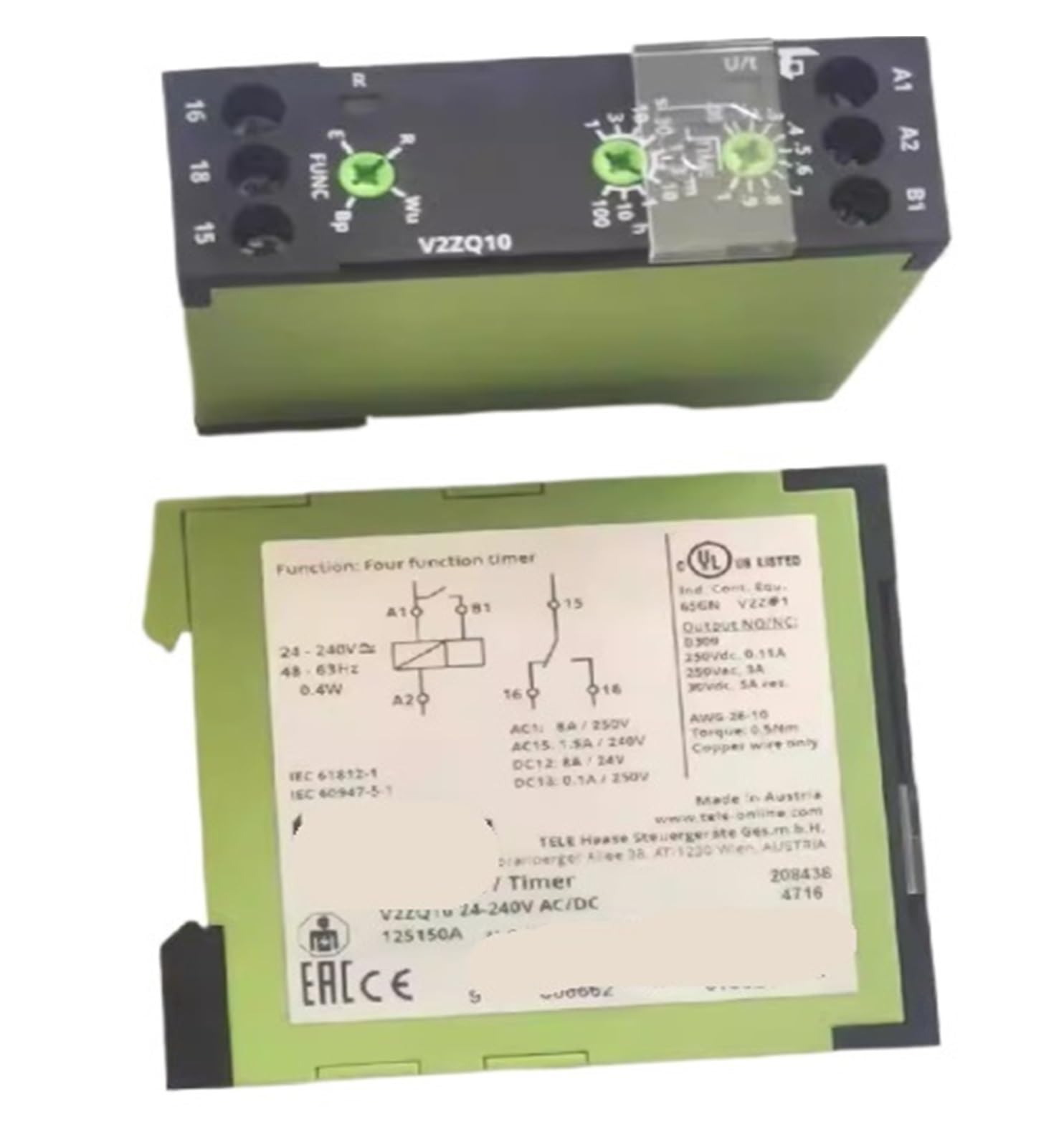 Contrôleur V2ZQ10 résout les pannes de commutation de 12V à 240V