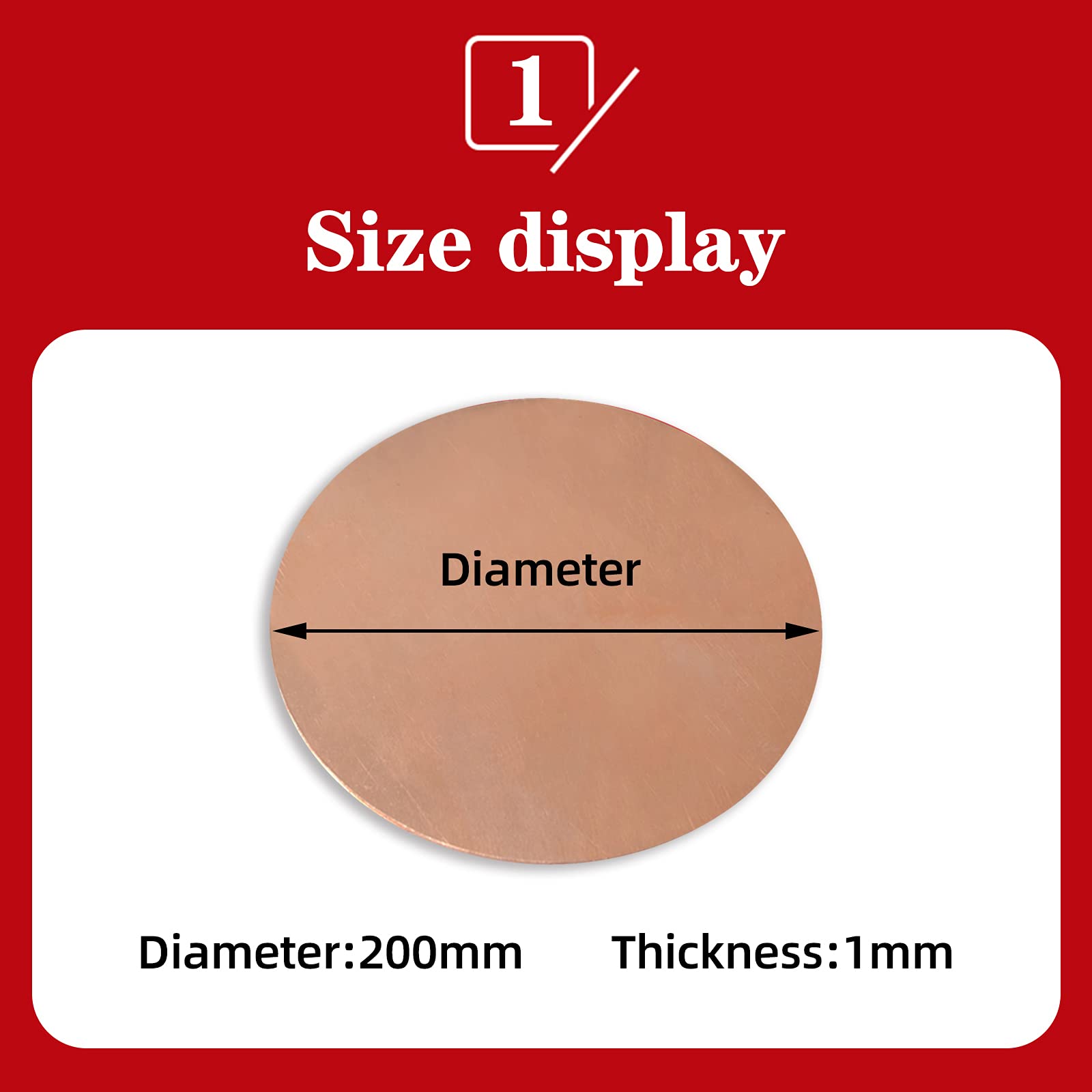1PCS 99.9% PURE Copper T2 Cu Metal Sheet Foil Plate Strip Thickness 0.01mm-0.3mm $1,120.00 - AU - View #6