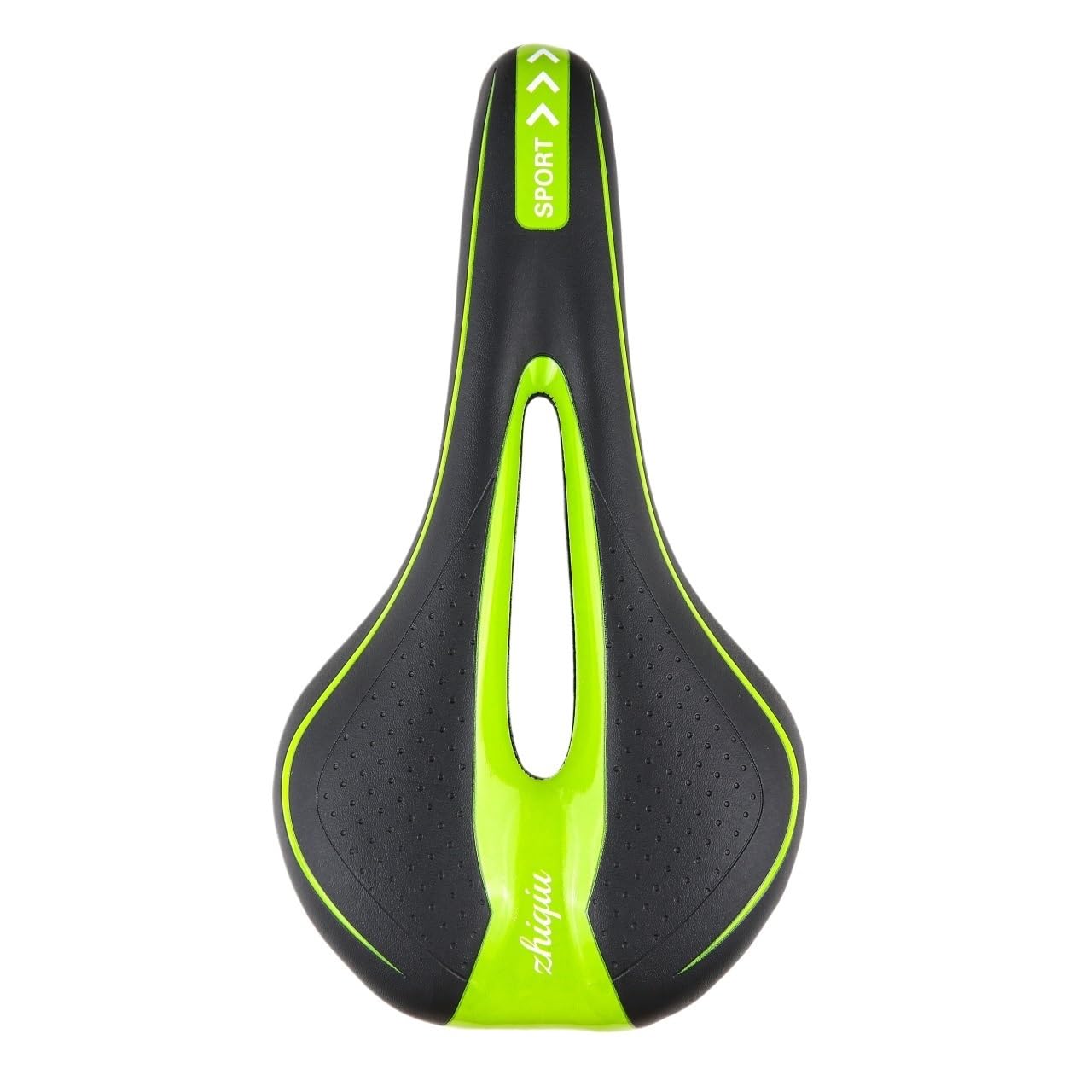 VFdthR Bike Seat Bike Seat Comfortable Bicycle Saddle With Ergonomic Zone For Men & Women Universal Fit For BMX, MTB & Road(Green)