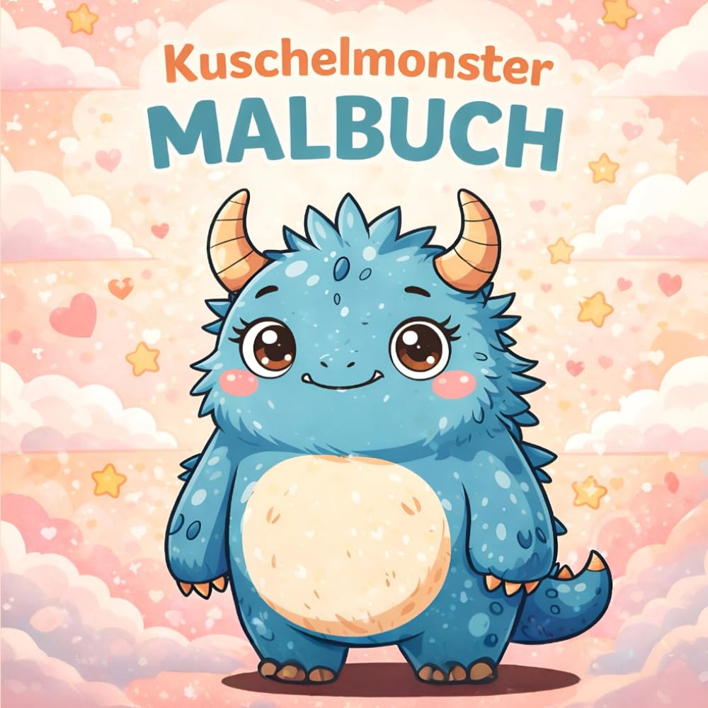 Cozy Monster: Malbuch für Kinder: 40 supersüßen gemütlichen Bilder von bezaubernd verrückten Monstern – perfekt zum Entspannen und Stressabbau (Cozy Malbücher) (Niedliche & Entspannende Malbücher)