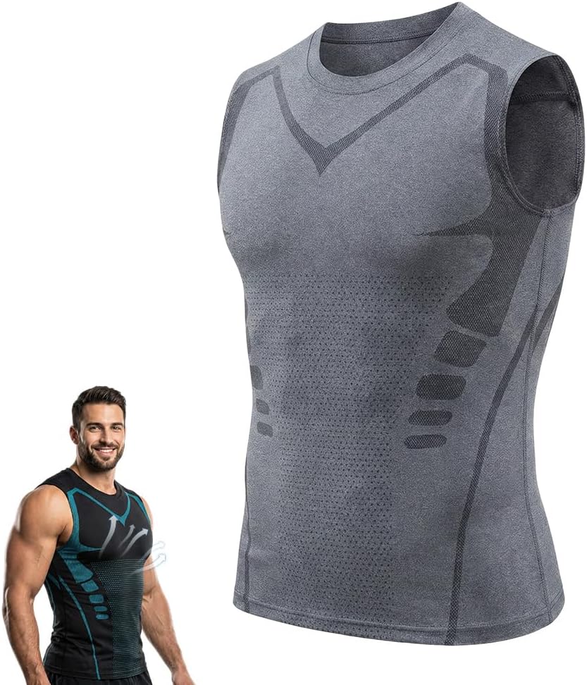 V Boost V2.0 Compression Shaping Shirt Tank Men Feel the Power of Confidence, Energy & Strength