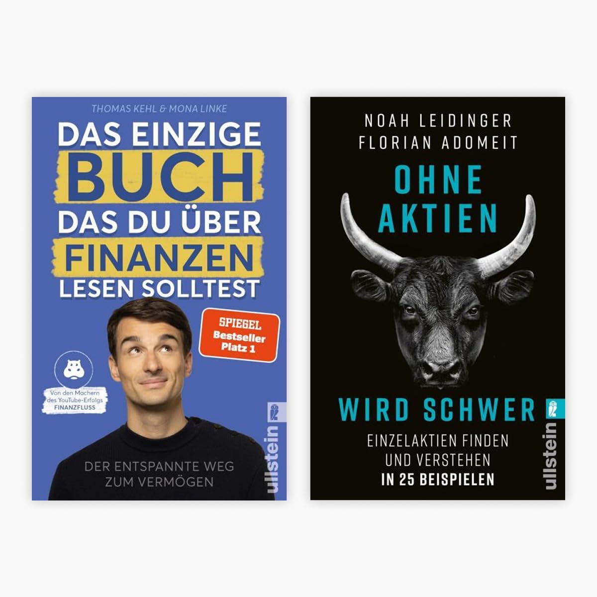 Das einzige Buch, das Du über Finanzen lesen solltest + Ohne Aktien Wird Schwer + 1 exklusives Postkartenset