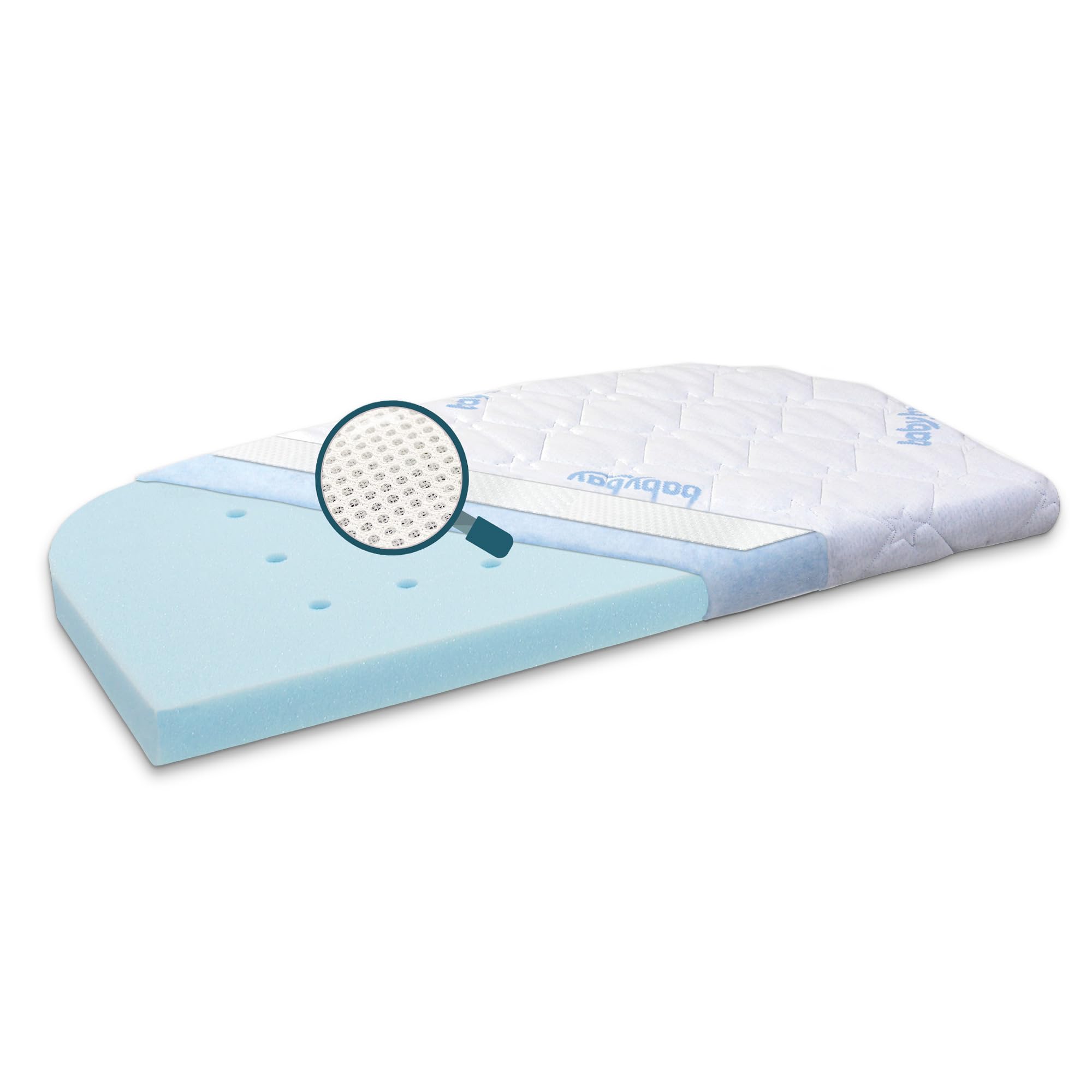 babybay MediTex - Colchón Extra de Malla 3D para Modelos Maxi, Boxspring y Comfort Plus