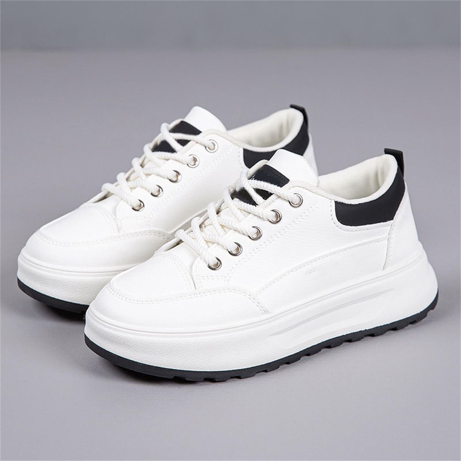 Scarpe Donna da Passeggio Sneakers Casual Sintetica con Fori Antiscivolo per Lavoro e Uso Quotidiano Scarpa da Ginnastica Donna Running Casual e Quotidiano
