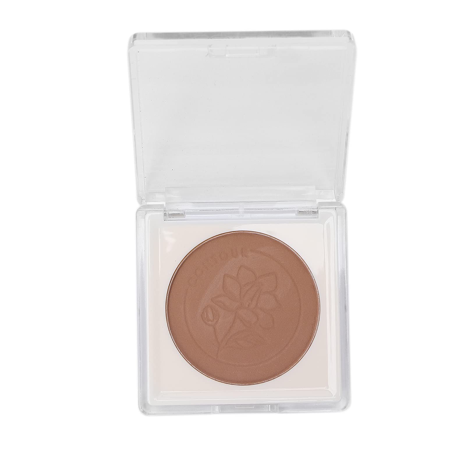 Polvo De Contorno Facial Con Patrón De Rosas De 3,7 G, Polvo De Sombra De Larga Duración, Polvo Bronceador Mate, Contorno De Rubor De Maquillaje Y Rubor Resaltado(S01)