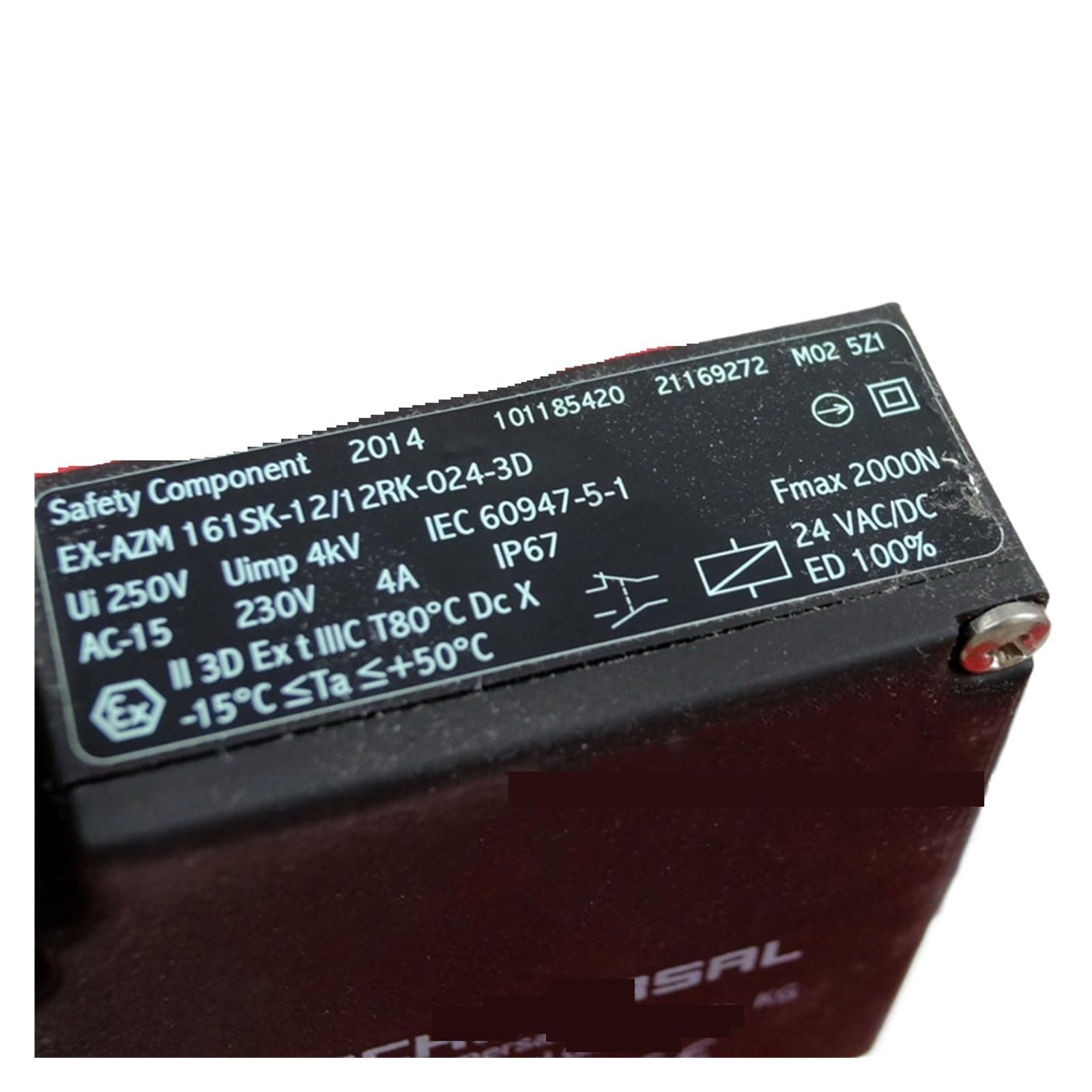Interruptor de seguridad EX-161SK-1212RK-024-3D