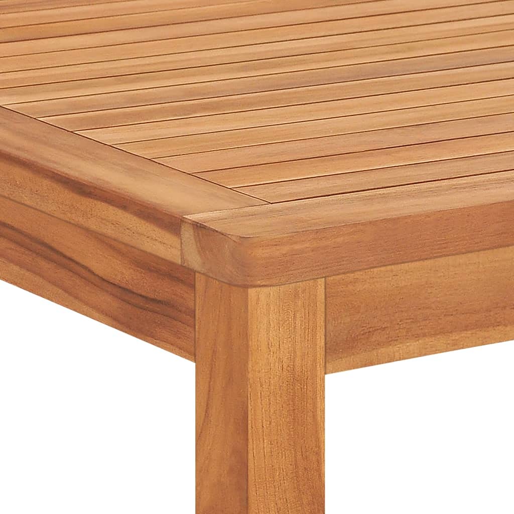 Garten-Esstisch 180x90x77 cm Teak Massivholz
