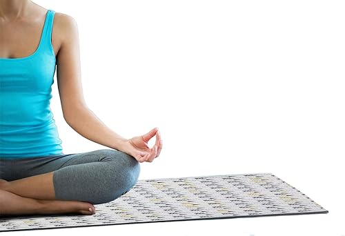 Miniatura 2 de Lunarable Arrows Yoga Mat Towel, Traditional Hunting Theme Design Arrows in Tribal Style, Non-Slip Sweat Absorbent Yoga Pilates Workout Pad Cover,